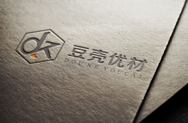 品牌形象-豆殼優(yōu)材LOGO設計