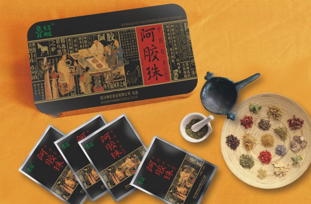 產(chǎn)品包裝-神農(nóng)藥業(yè)阿膠糕包裝設(shè)計