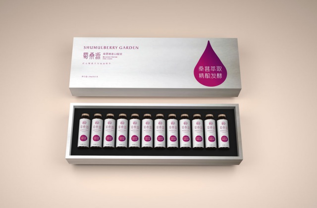 產品包裝-桑葚產品包裝設計