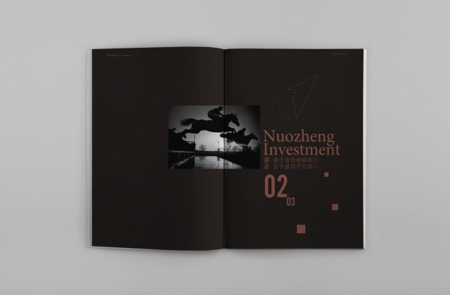 畫冊設計-四川諾正投資管理公司畫冊設計