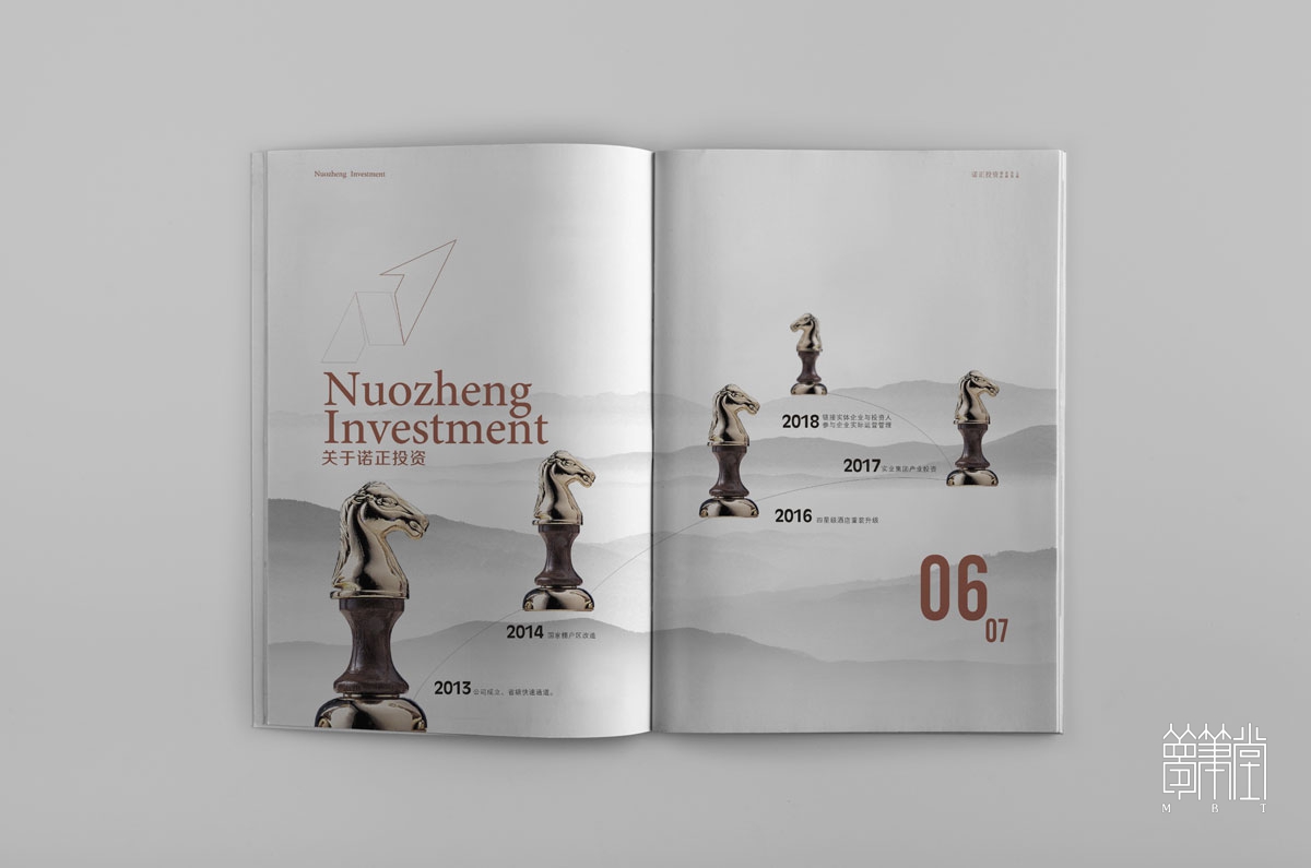 四川諾正投資管理公司畫冊(cè)設(shè)計(jì)
