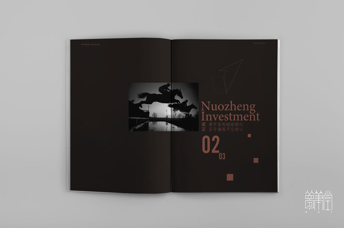 四川諾正投資管理公司畫冊(cè)設(shè)計(jì)
