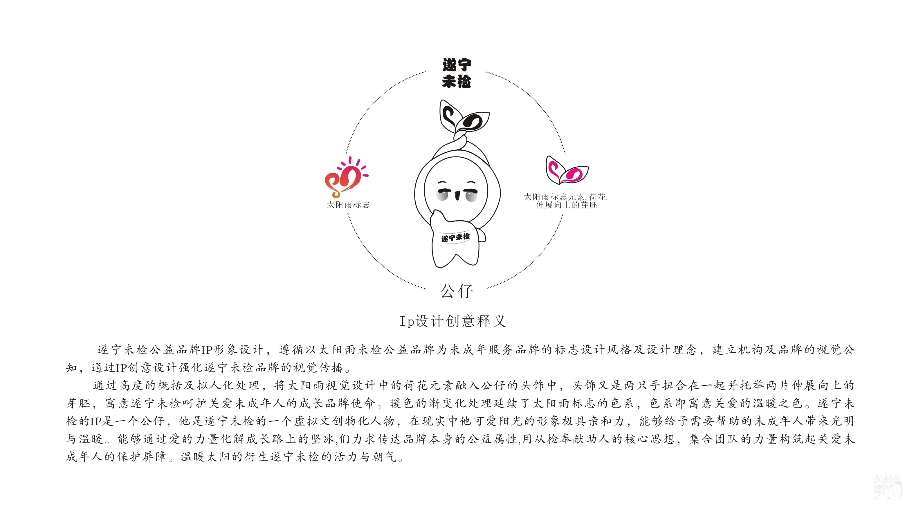 太陽(yáng)雨未檢公益品牌IP形象